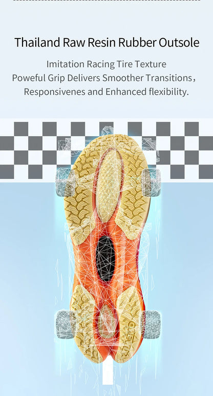 Cushioning Running Shoes - Lightweight Outdoor Athletic Sneakers With Non-Slip Rubber Outsole - ZOOMNSTORE