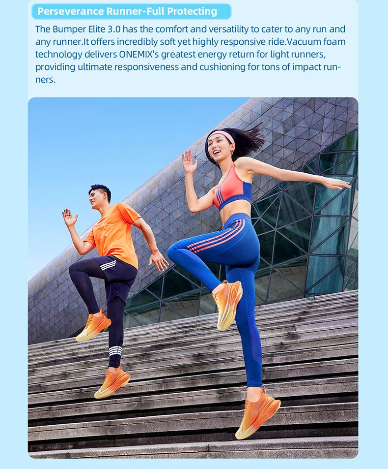 Cushioning Running Shoes – Lightweight Outdoor Non Slip Sneakers for Marathon - ZOOMNSTORE