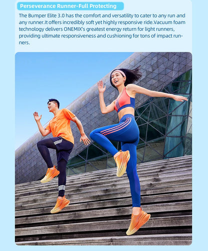 Cushioning Running Shoes – Lightweight Outdoor Non Slip Sneakers for Marathon - ZOOMNSTORE