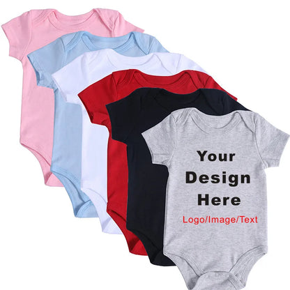 Custom Baby Bodysuit - Newborn Jumpsuit With Personalized Infant Wear & Soft Cotton - ZOOMNSTORE