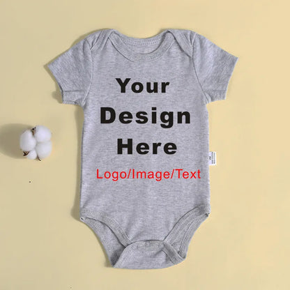 Custom Baby Bodysuit - Newborn Jumpsuit With Personalized Infant Wear & Soft Cotton - ZOOMNSTORE