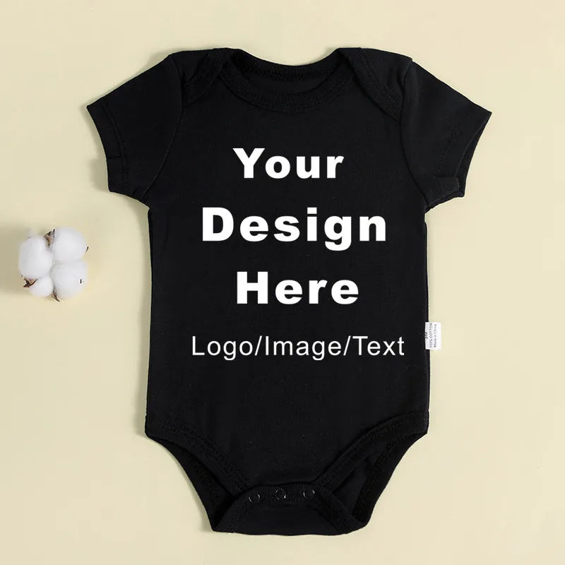 Custom Baby Bodysuit - Newborn Jumpsuit With Personalized Infant Wear & Soft Cotton - ZOOMNSTORE