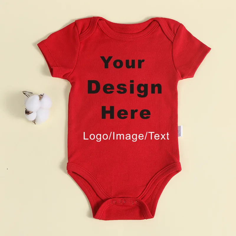 Custom Baby Bodysuit - Newborn Jumpsuit With Personalized Infant Wear & Soft Cotton - ZOOMNSTORE