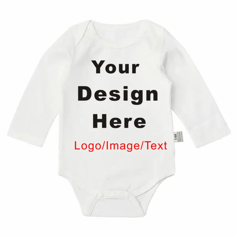 Custom Baby Bodysuit - Newborn Jumpsuit With Personalized Infant Wear & Soft Cotton - ZOOMNSTORE