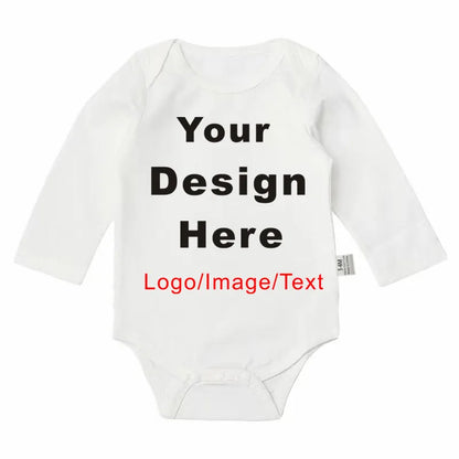 Custom Baby Bodysuit - Newborn Jumpsuit With Personalized Infant Wear & Soft Cotton - ZOOMNSTORE