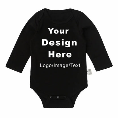Custom Baby Bodysuit - Newborn Jumpsuit With Personalized Infant Wear & Soft Cotton - ZOOMNSTORE