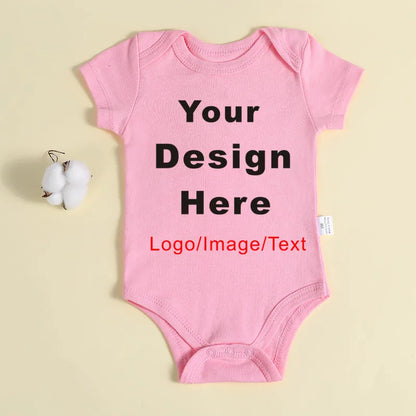 Custom Baby Bodysuit - Newborn Jumpsuit With Personalized Infant Wear & Soft Cotton - ZOOMNSTORE
