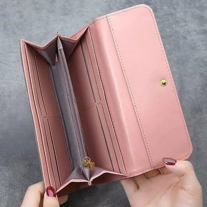 Custom Engraved Photo Wallet - Personalized Trifold Wallet for Women Mothers Day Gift - ZOOMNSTORE