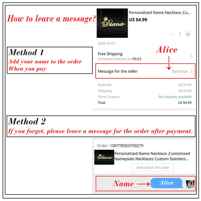 Custom Name Necklace – Personalized Golden Choker Stainless Steel Jewelry Gift - ZOOMNSTORE