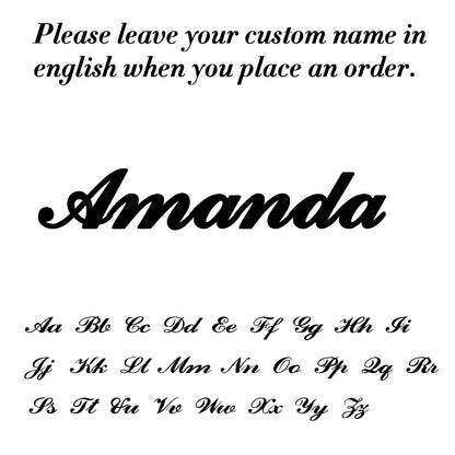 Custom Name Necklace – Personalized Golden Choker Stainless Steel Jewelry Gift - ZOOMNSTORE