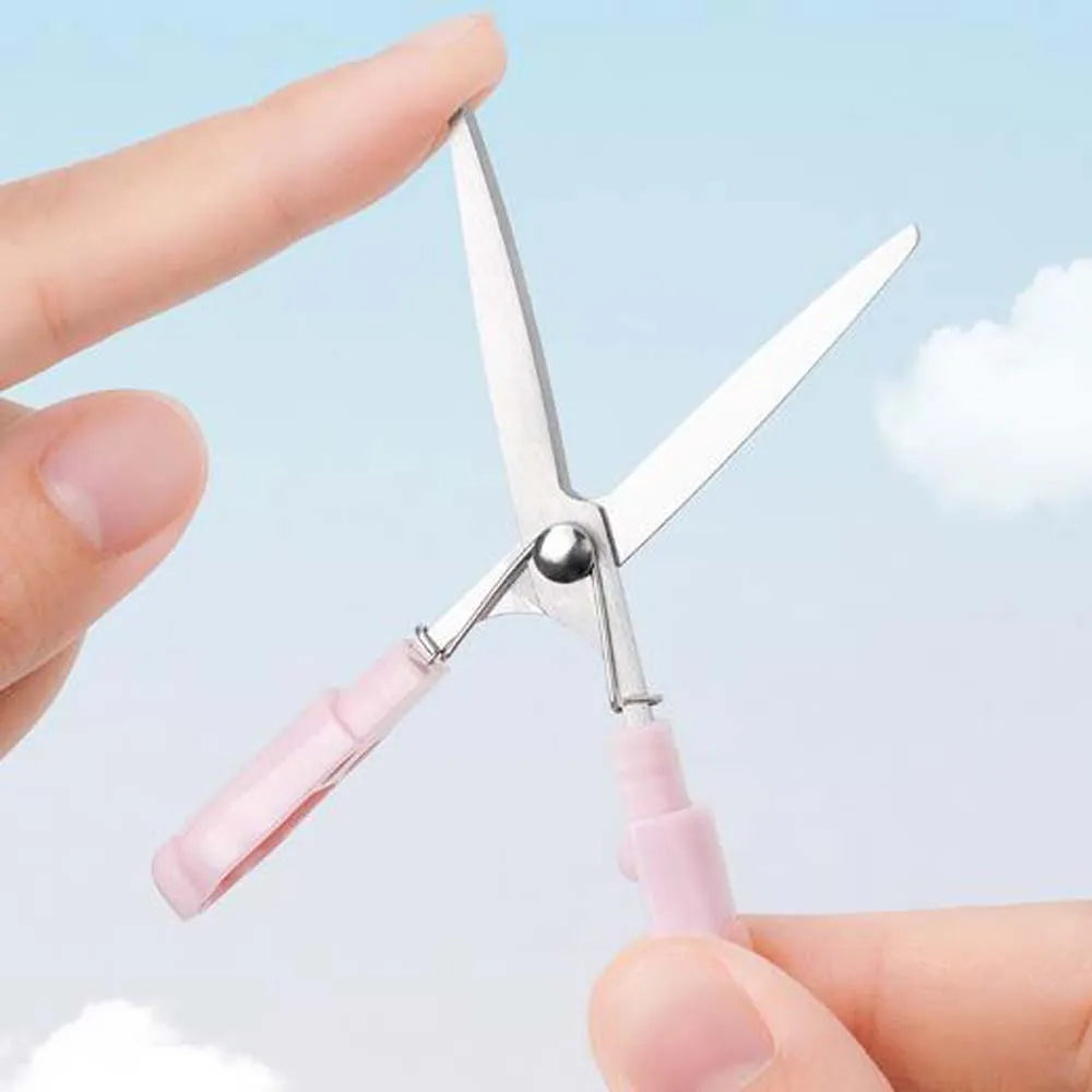 1PC Cute Cat Claw Portable Scissors, Creative Pen Ledger Tools, Gradient Stationery Scissors - ZOOMNSTORE