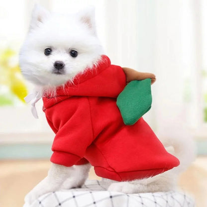 Cute Dog Hoodie - Funny Pet Costume with Hat for Halloween - ZOOMNSTORE