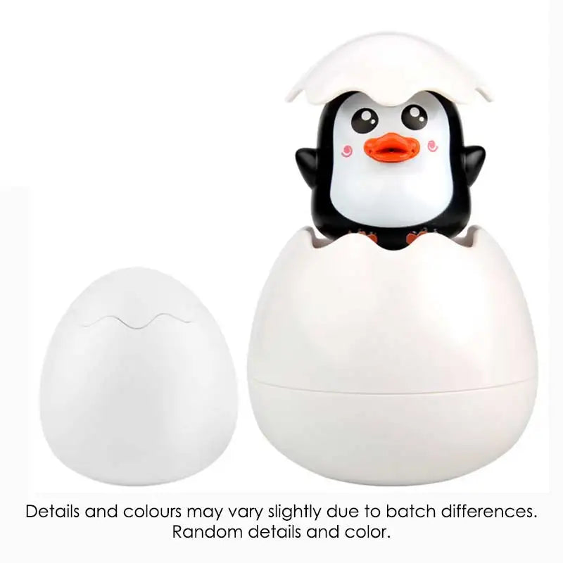 Cute Duck Penguin Egg Water Spray Toy - Kids Bathing Shower Sprinkler - ZOOMNSTORE