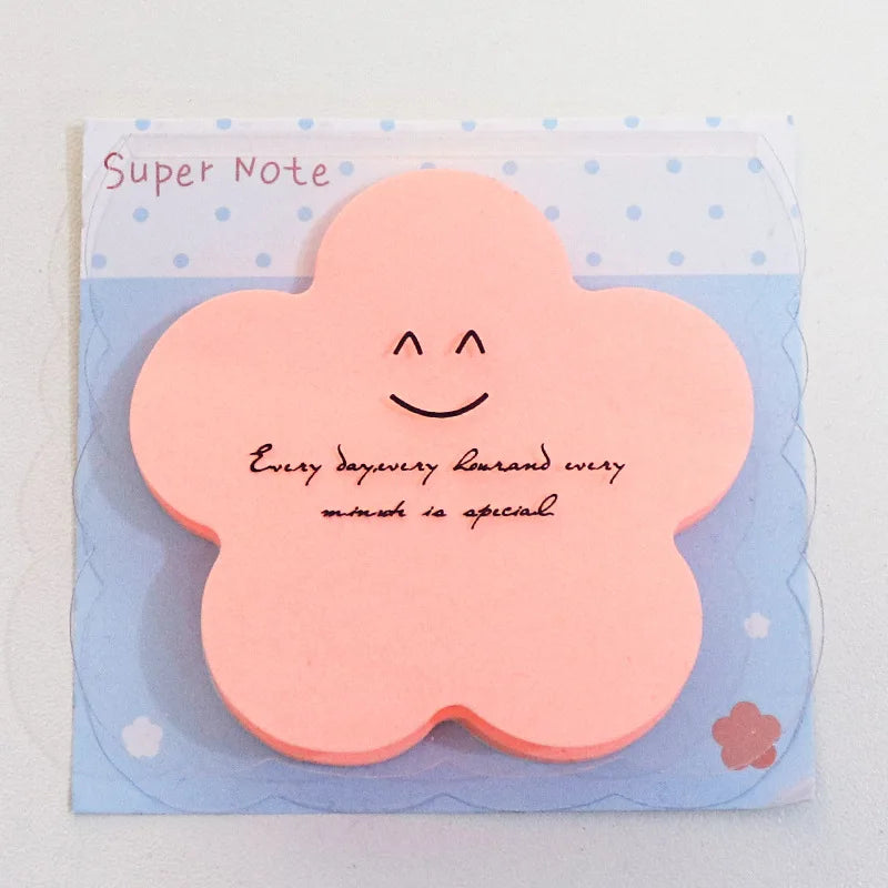 Kawaii Sticky Notes - Cute Cartoon Memo Pads Colorful School Supplies - ZOOMNSTORE