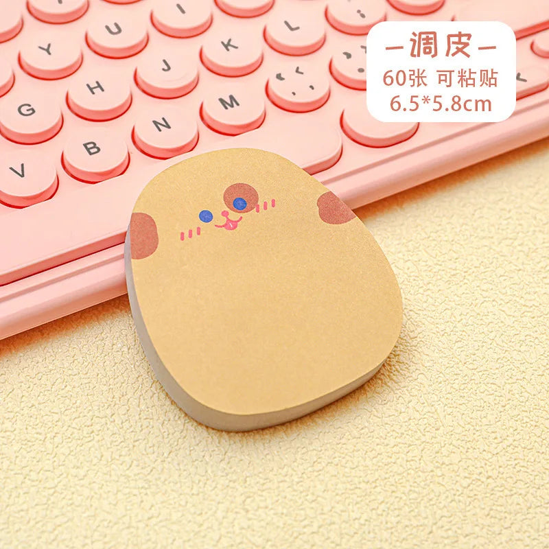 Kawaii Sticky Notes - Cute Cartoon Memo Pads Colorful School Supplies - ZOOMNSTORE