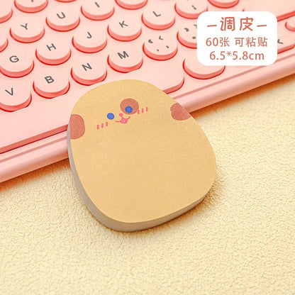 Kawaii Sticky Notes - Cute Cartoon Memo Pads Colorful School Supplies - ZOOMNSTORE
