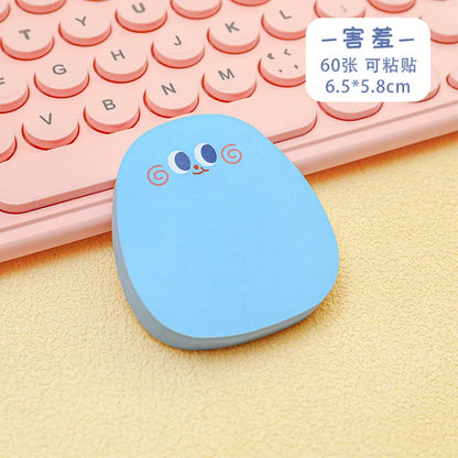 Kawaii Sticky Notes - Cute Cartoon Memo Pads Colorful School Supplies - ZOOMNSTORE