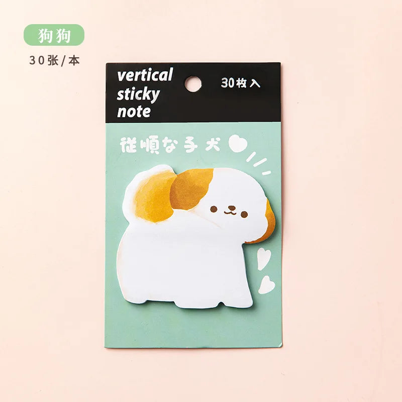 Kawaii Sticky Notes - Cute Cartoon Memo Pads Colorful School Supplies - ZOOMNSTORE