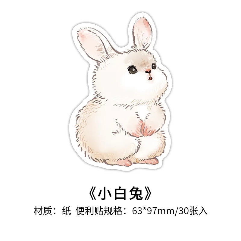 Kawaii Sticky Notes - Cute Cartoon Memo Pads Colorful School Supplies - ZOOMNSTORE