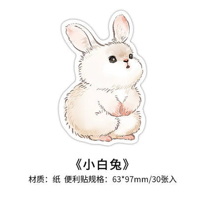 Kawaii Sticky Notes - Cute Cartoon Memo Pads Colorful School Supplies - ZOOMNSTORE