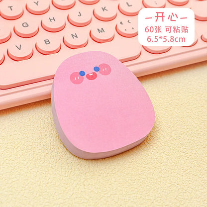 Kawaii Sticky Notes - Cute Cartoon Memo Pads Colorful School Supplies - ZOOMNSTORE