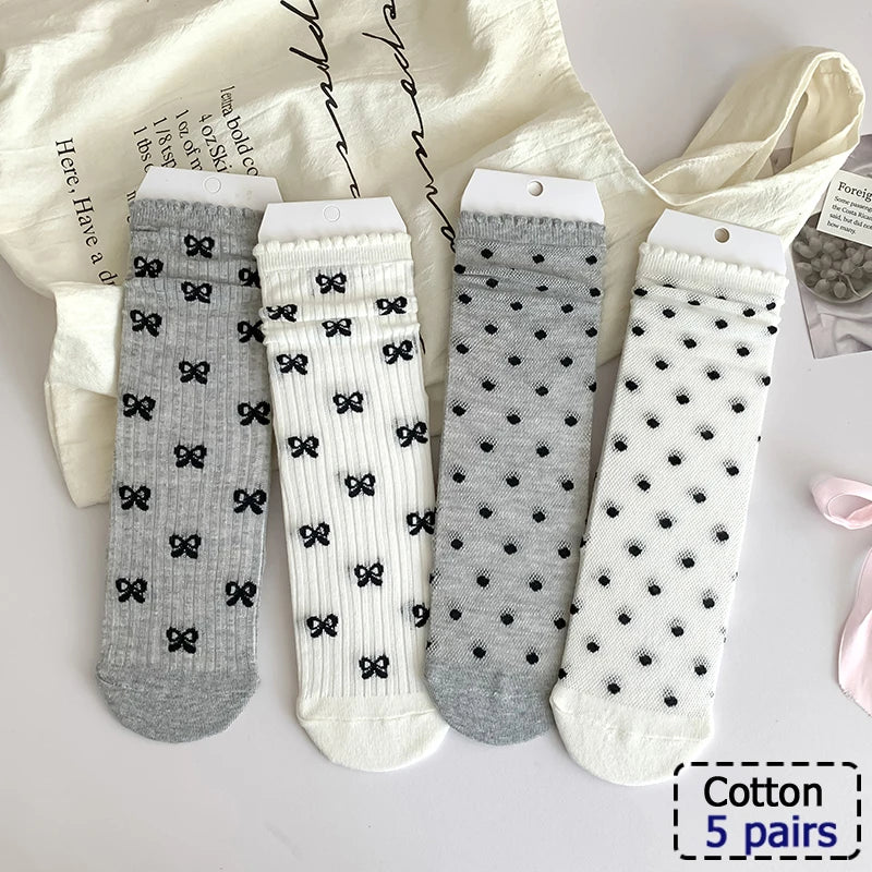 Cute Teddy Bear Short Socks - Casual SpringSummer Boat Socks - ZOOMNSTORE