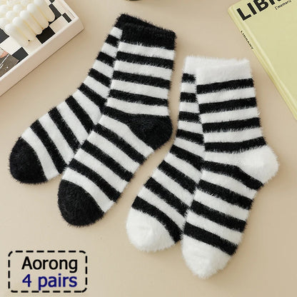 Cute Teddy Bear Short Socks - Casual SpringSummer Boat Socks - ZOOMNSTORE