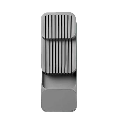Cutlery Organizer Tray - Kitchen Drawer Storage for Knives Spoons Forks and Spice Bottles - ZOOMNSTORE