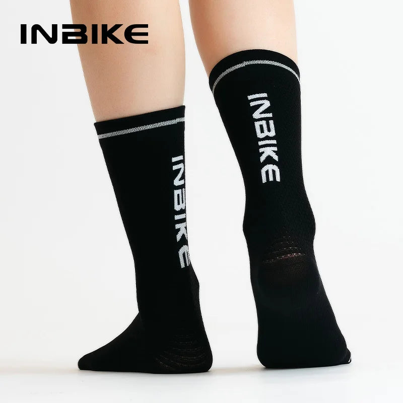 Cycling Compression Socks – Summer Breathable Crew Length Sports Socks for Men - ZOOMNSTORE