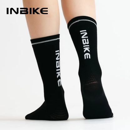 Cycling Compression Socks – Summer Breathable Crew Length Sports Socks for Men - ZOOMNSTORE