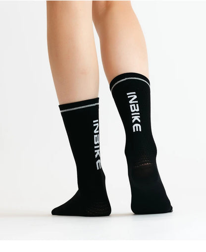 Cycling Compression Socks – Summer Breathable Crew Length Sports Socks for Men - ZOOMNSTORE