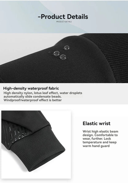 Cycling Gloves Waterproof - Warm Winter Touchscreen Gloves For Men & Women - ZOOMNSTORE
