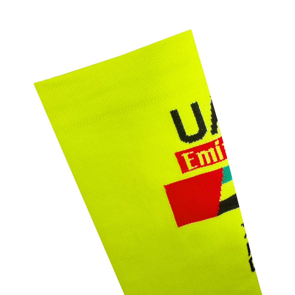 Cycling Grip Socks - Non Slip Quick Dry Mid-Calf Breathable Sports Performance Socks - ZOOMNSTORE