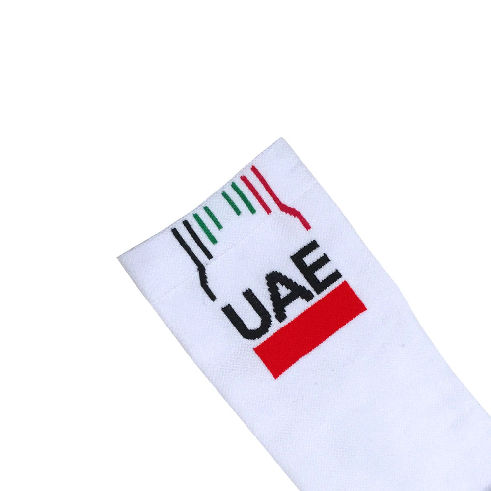 Cycling Grip Socks - Non Slip Quick Dry Mid-Calf Breathable Sports Performance Socks - ZOOMNSTORE