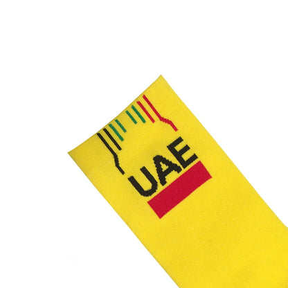 Cycling Grip Socks - Non Slip Quick Dry Mid-Calf Breathable Sports Performance Socks - ZOOMNSTORE