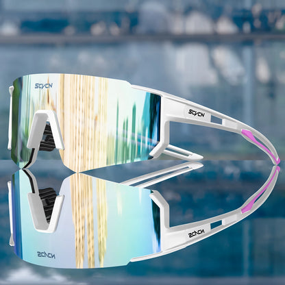 UV400 Sports Sunglasses - Men Women Cycling Running Driving Eyewear - ZOOMNSTORE