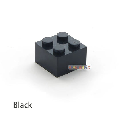 DIY Building Blocks - 60pcs Thick Figure Bricks 2x2 Dot Blocks Compatible With Lego - ZOOMNSTORE