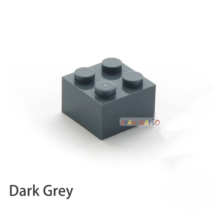 DIY Building Blocks - 60pcs Thick Figure Bricks 2x2 Dot Blocks Compatible With Lego - ZOOMNSTORE