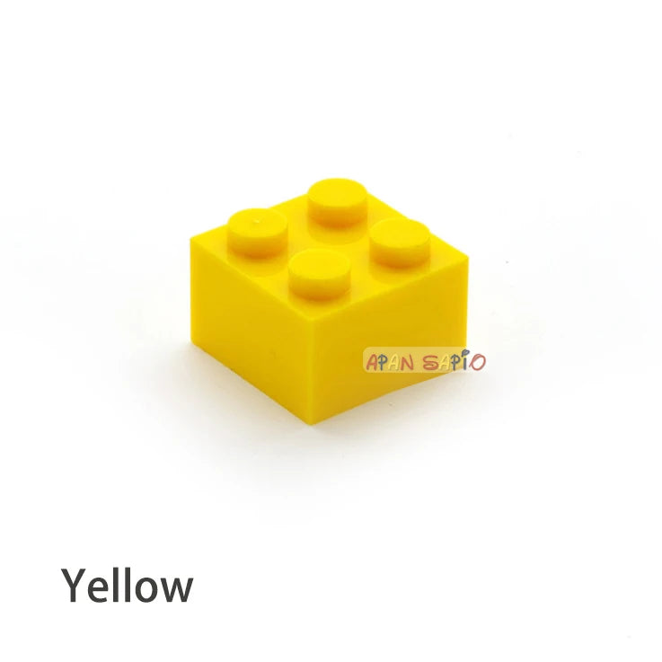 DIY Building Blocks - 60pcs Thick Figure Bricks 2x2 Dot Blocks Compatible With Lego - ZOOMNSTORE