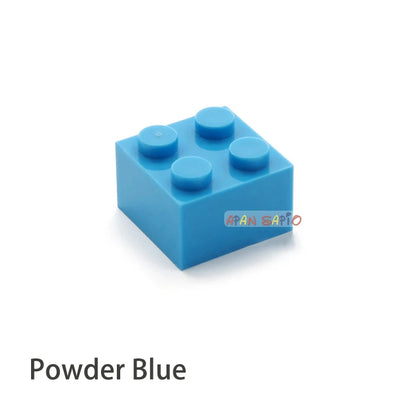 DIY Building Blocks - 60pcs Thick Figure Bricks 2x2 Dot Blocks Compatible With Lego - ZOOMNSTORE