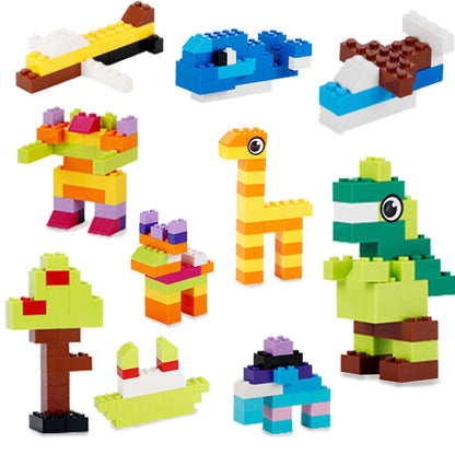 DIY Building Blocks Set - 1000 Piece Creative Classic Bricks Assembly Kit - ZOOMNSTORE