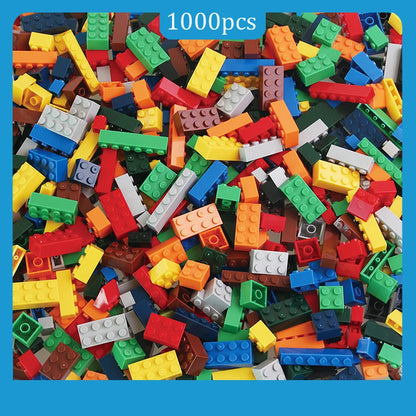 DIY Building Blocks Set | 1000 Compatible With Lego Plastic Construction Blocks - Birthday Gift - ZOOMNSTORE