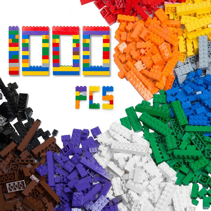 DIY Building Blocks Set | 1000 Compatible With Lego Plastic Construction Blocks - Birthday Gift - ZOOMNSTORE