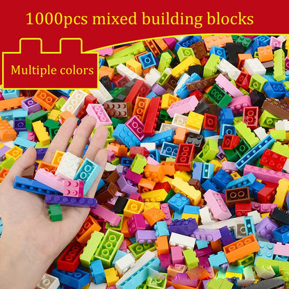 DIY Building Blocks Set | 1000 Compatible With Lego Plastic Construction Blocks - Birthday Gift - ZOOMNSTORE