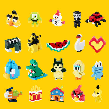 DIY Building Blocks Set | 1000 Compatible With Lego Plastic Construction Blocks - Birthday Gift - ZOOMNSTORE