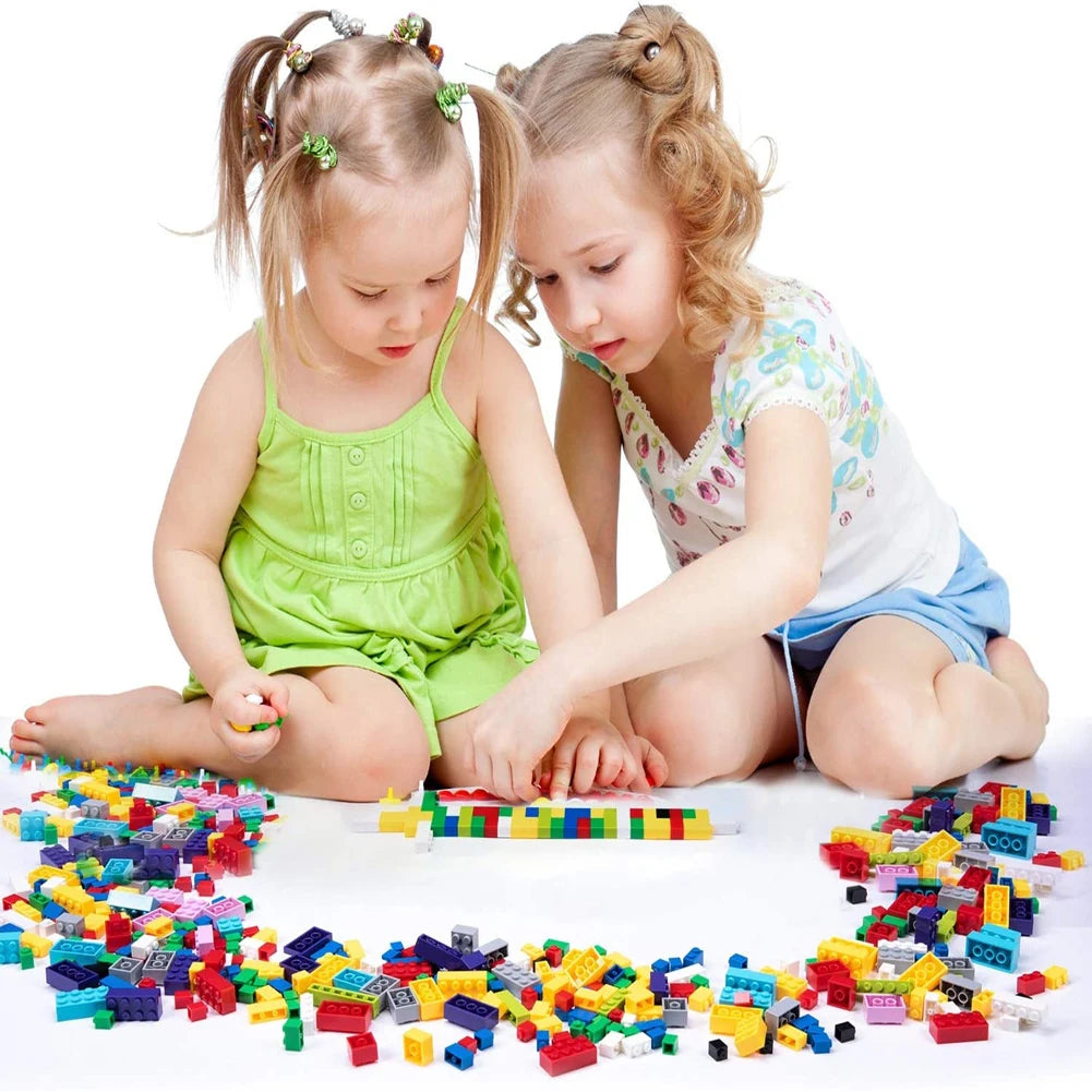 DIY Building Blocks Set | 1000 Compatible With Lego Plastic Construction Blocks - Birthday Gift - ZOOMNSTORE
