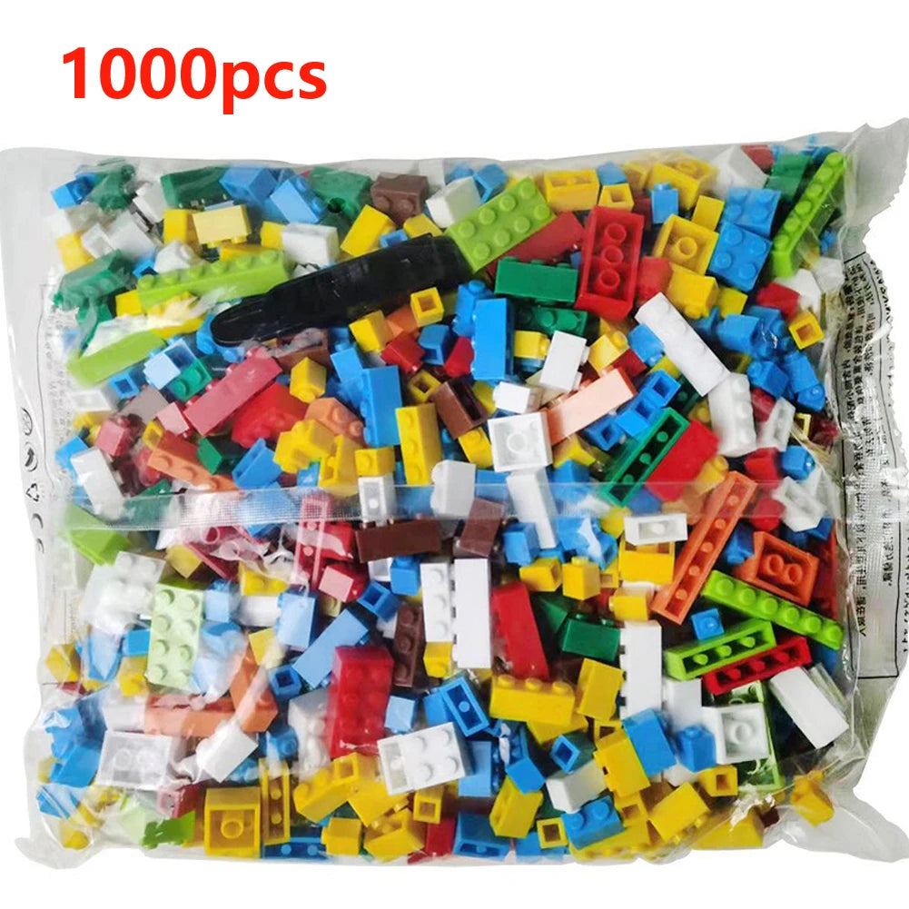 DIY Building Blocks Set | 1000 Compatible With Lego Plastic Construction Blocks - Birthday Gift - ZOOMNSTORE