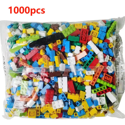 DIY Building Blocks Set | 1000 Compatible With Lego Plastic Construction Blocks - Birthday Gift - ZOOMNSTORE
