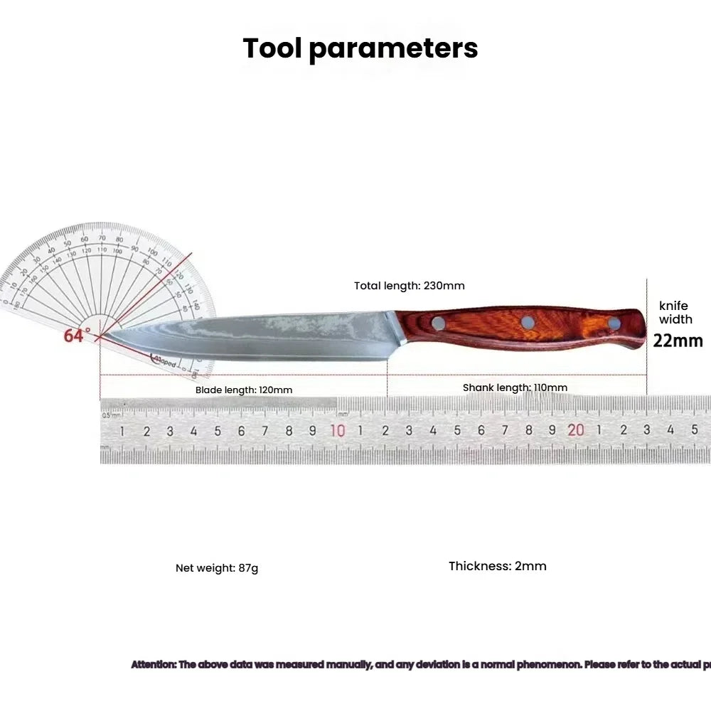67-Layer Damascus VG10 Fruit  Paring Knife - High-Grade Universal Western Steak Knife - ZOOMNSTORE