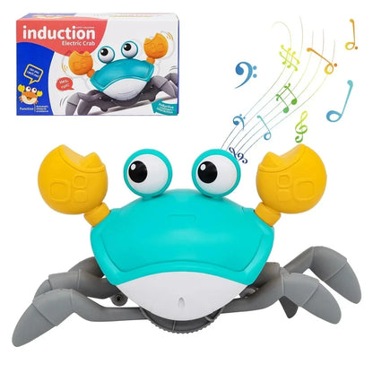 Dancing Crab Toy - Interactive Crawling Gift for Babies No Battery Required - ZOOMNSTORE